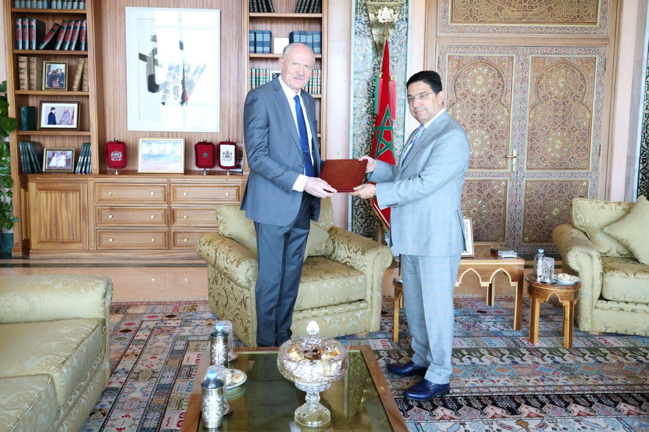 بوريطة يستقبل السفير الروسي الجديد بالمغرب