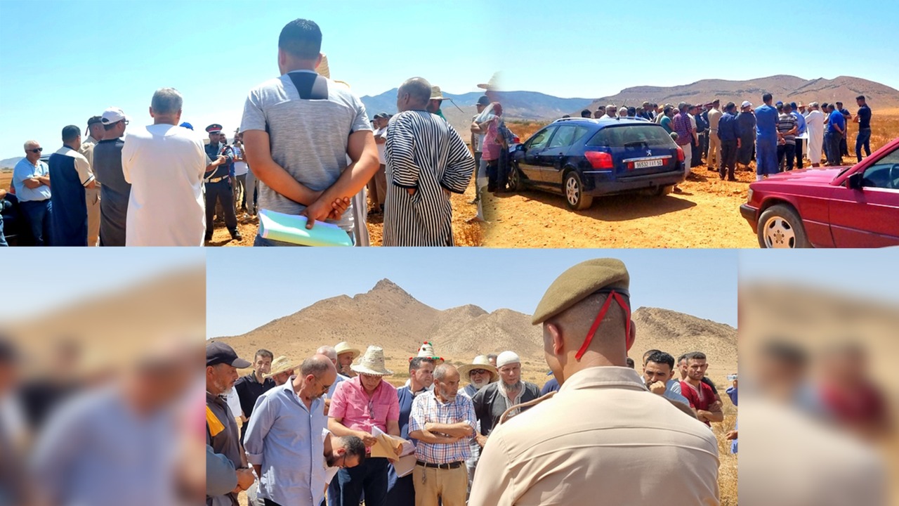 ساكنة دوار أولاد ابراهيم بتزطوطين تنتفض ضد مافيا العقار وتطالب القضاء بإنصافها