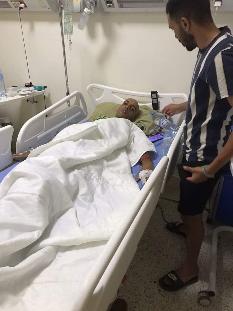 عاجل..ياسين بوعملات يقرر  تعليق إضرابه عن الطعام