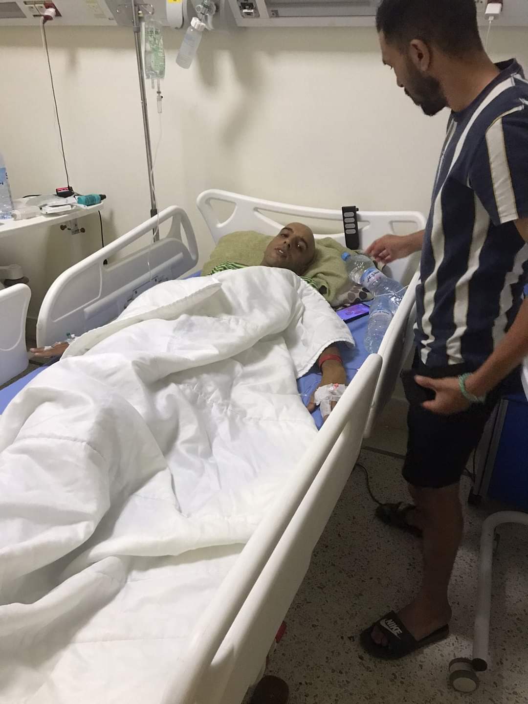 عاجل..ياسين بوعملات يقرر  تعليق إضرابه عن الطعام