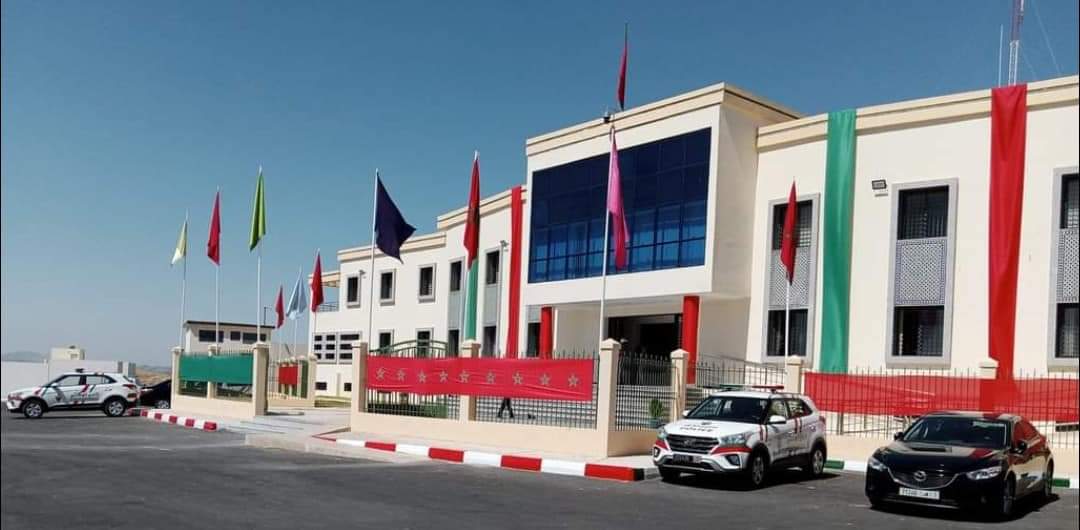 إشارة الانطلاقة للعمل بالمقر الجديد للمنطقة الإقليمية للأمن بمدينة تاونات