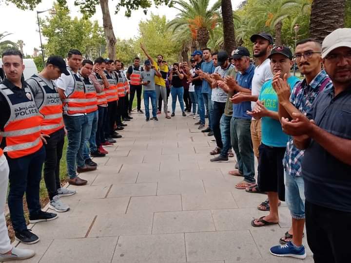 تنسيقة المعطلين بفاس تدخل في إضراب مفتوح عن الطعام مرفوق باعتصام ردا على إغلاق قنوات الحوار