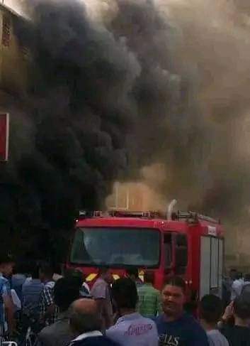 إصابات وخسائر مادية بسبب حريق شب بالحي الجامعي بوجدة 