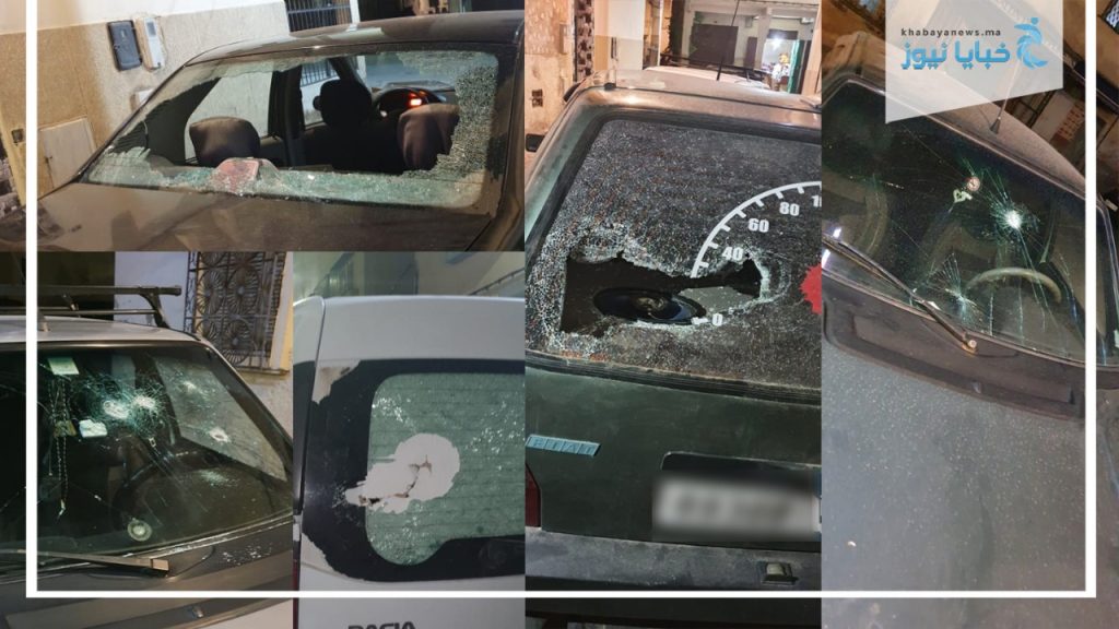 عناصر الدائرة الأمنية 17 بفاس  توقف شخصا خرب سيارات مواطنين  بمنطقة ظهر الخميس