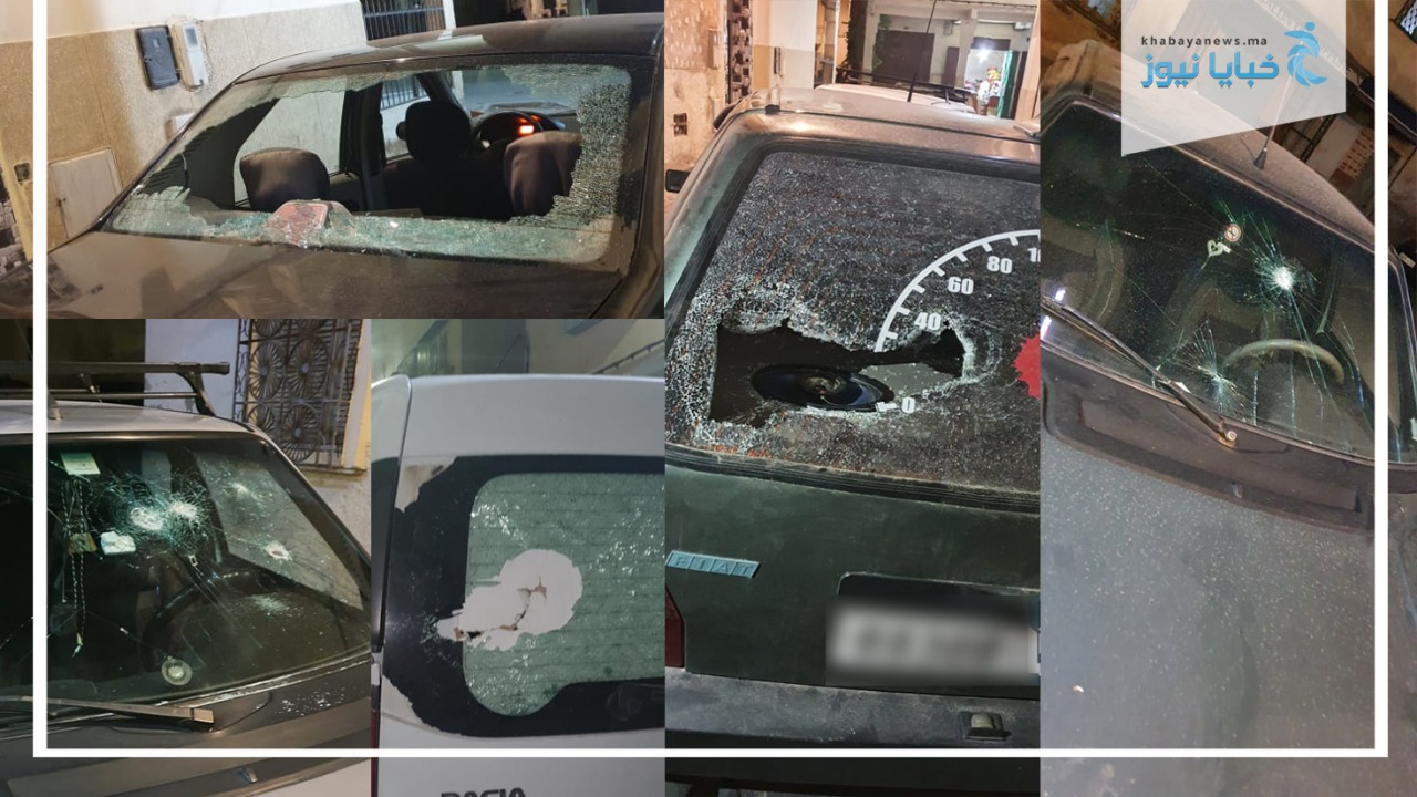 عناصر الدائرة الأمنية 17 بفاس  توقف شخصا خرب سيارات مواطنين  بمنطقة ظهر الخميس