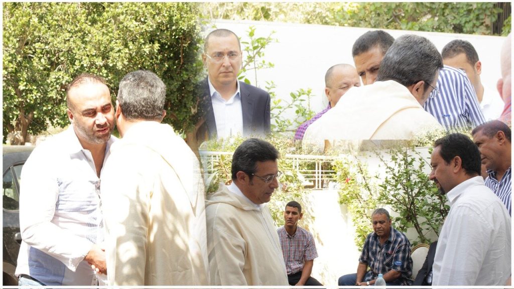 وفد من الأحرار يعزي العمدة البقالي في وفاة والدة زوجته
