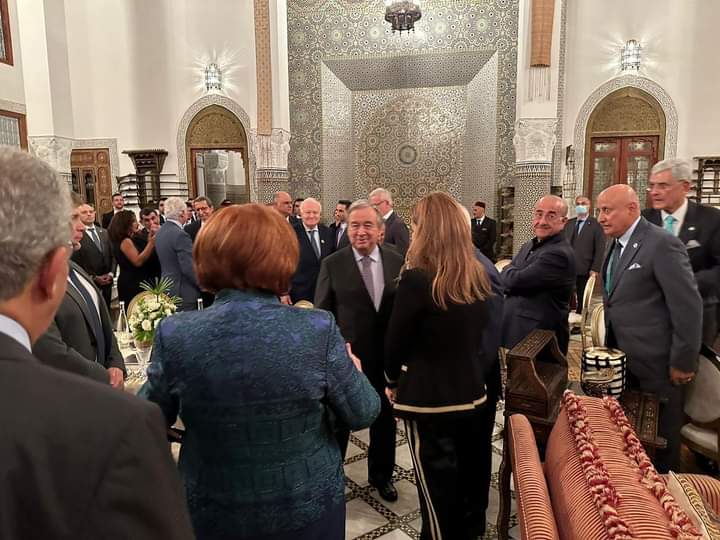 الأمين العام للأمم المتحدة أنطونيو غوتيريس يحضر المنتدى الأممي لتحالف الحضارات بفاس