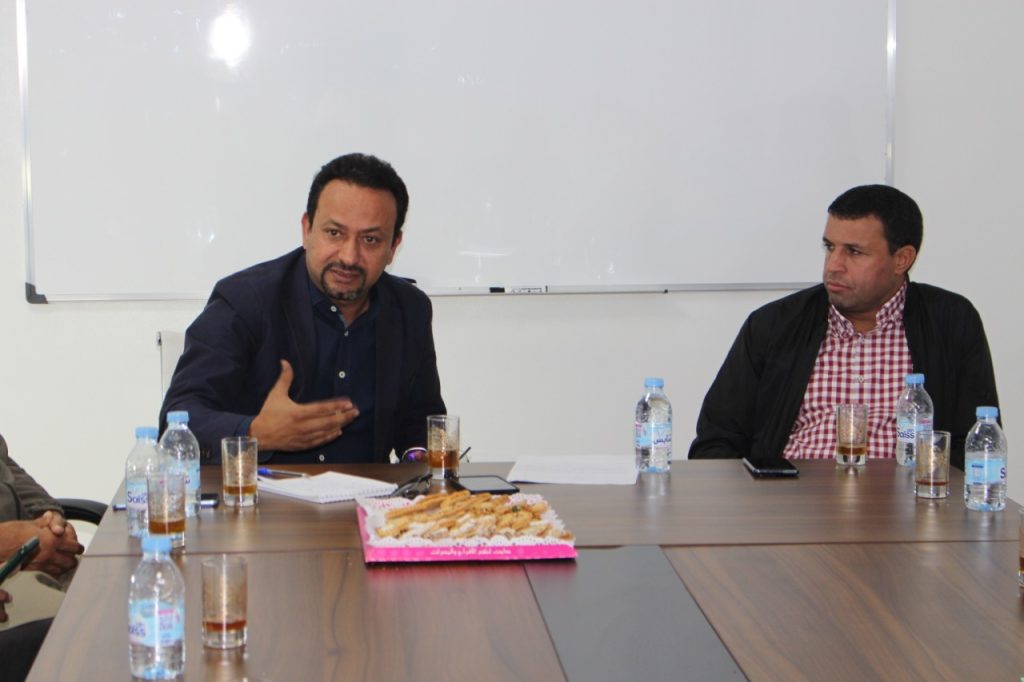 يونس الرفيق يجتمع بمنتخبي الأحرار بجماعة أولاد الطيب  لمناقشة مشاكل الجماعة