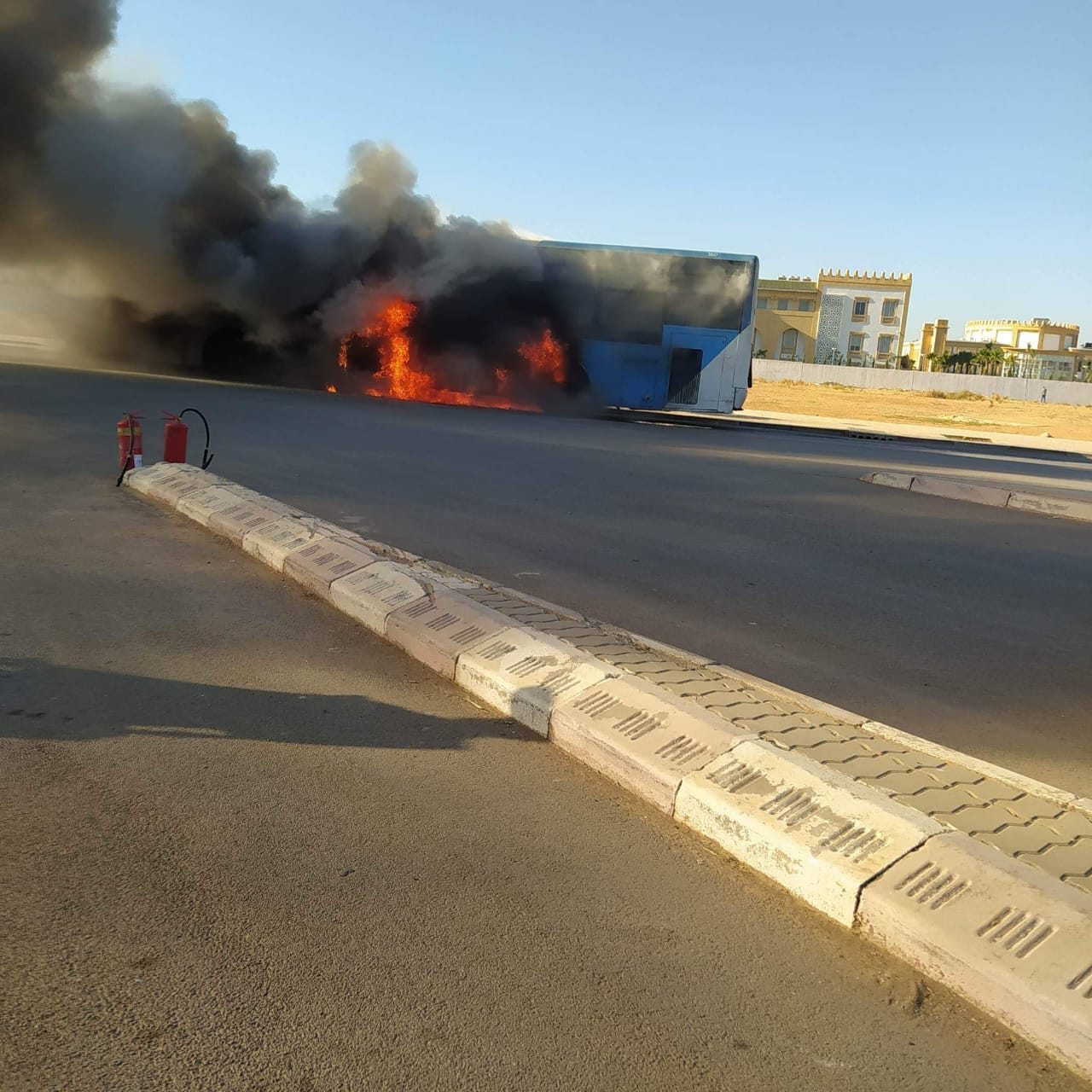 الألطاف الإلهية تنجي ركاب حافلة لـ”سيتي باص ” من موت محقق