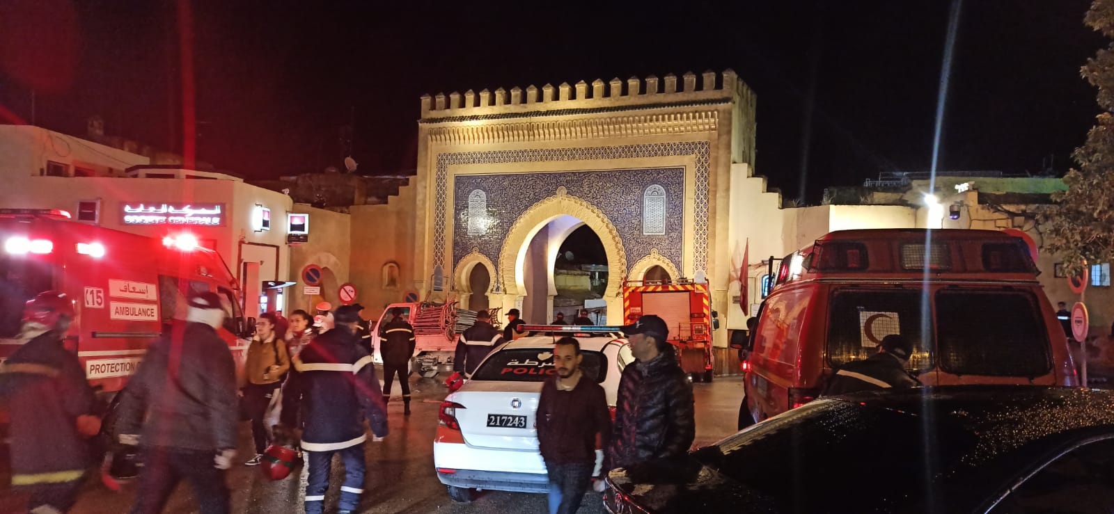 ثلاث إصابات في انهيار منزل بالمدينة العتيقة بفاس