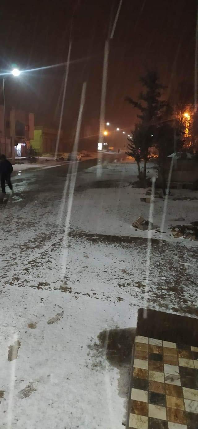 جماعة كيكو تشهد أولى التساقطات الثلجية