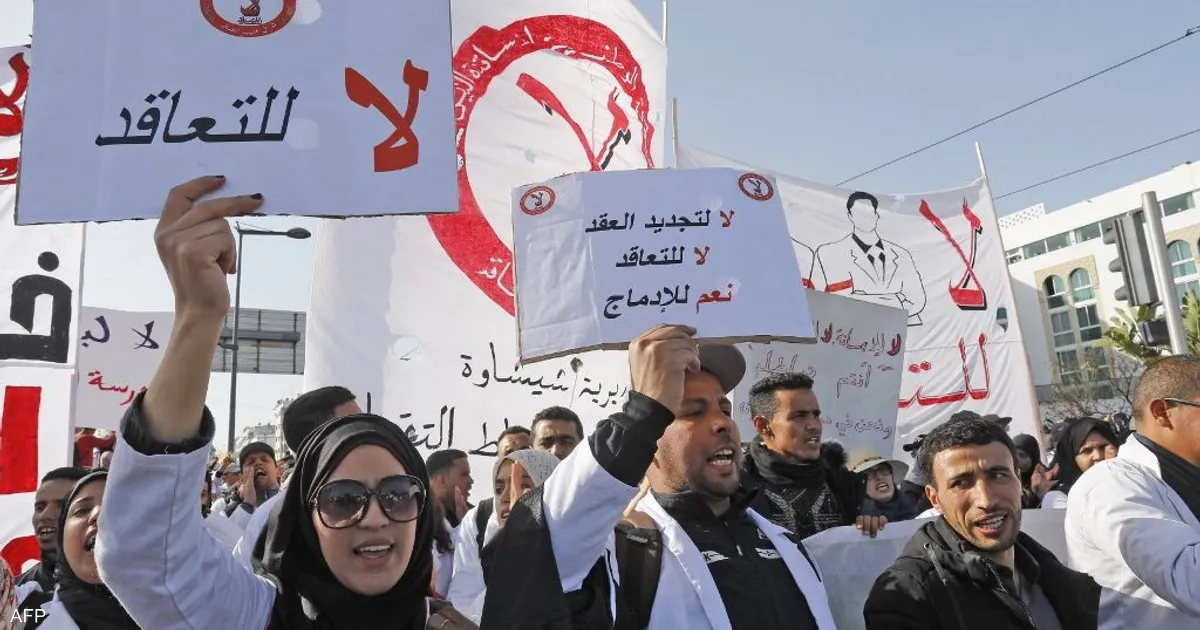 مصدر من داخل تنسيقية المتعاقدين بتاونات لـ”خبايا نيوز”: أزيد من 2000 أستاذ توصلوا بإعذارات بسبب رفضهم مسك النقط