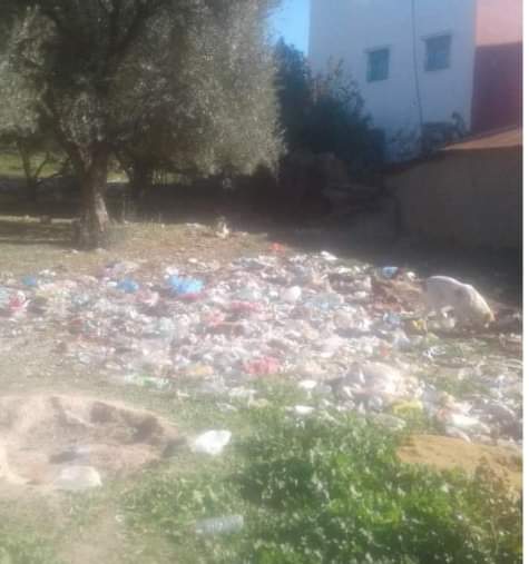 ساكنة مركز أولاد صالح بإقليم تاونات يعاني من تراكم النفايات وغياب البنية التحتية الأساسية