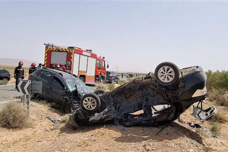 مرصد حقوقي بالحاجب يدق ناقوس الخطر حول تكرار حوادث السير بالطريق الوطنية رقم 13