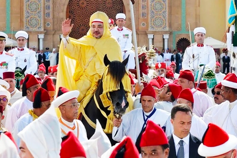 السيد جواد المرحوم رئيس المركز الدولي للوساطة والتحكيم بجهة فاس مكناس يهنئ جلالة الملك بمناسبة عيد العرش المجيد