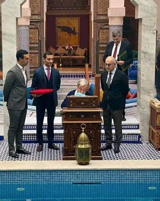 الإشاعة تأتي بالأمين العام للأمم المتحدة لزيارة فاس