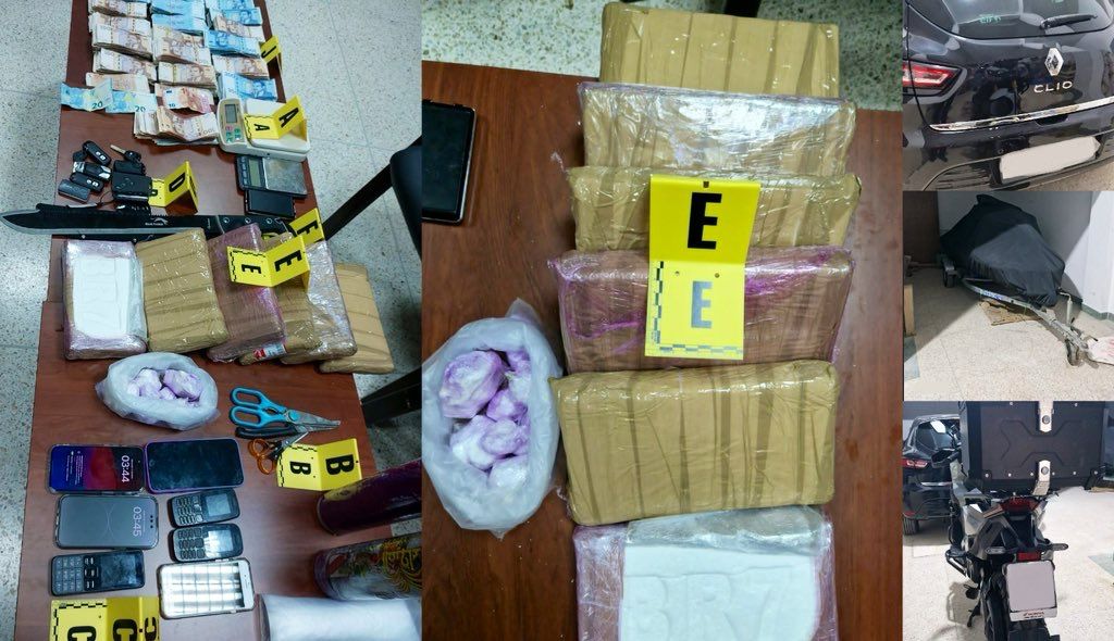أمن طنجة يحجز أزيد من 6 كيلوغرامات من الكوكايين