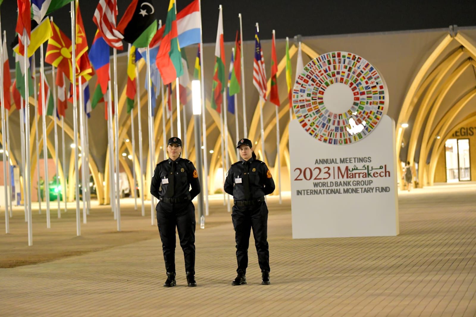 مديرية الحموشي تجند أزيد من 6000 موظف وموظفة شرطة لتأمين االاجتماعات السنوية لصندوق النقد الدولي والبنك الدولي المنعقدة بمراكش