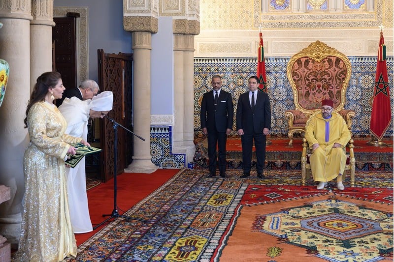 الملك يستقبل عددا من سفراء  المغرب الجدد