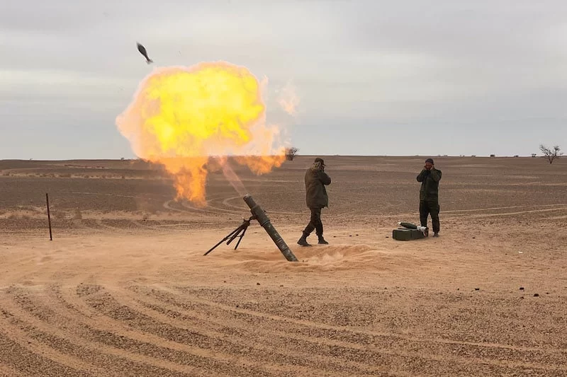 عصابة البوليساريو تجدد استهدافها للأراضي المغربية بمقذوفات سقطت في منطقة فارغة
