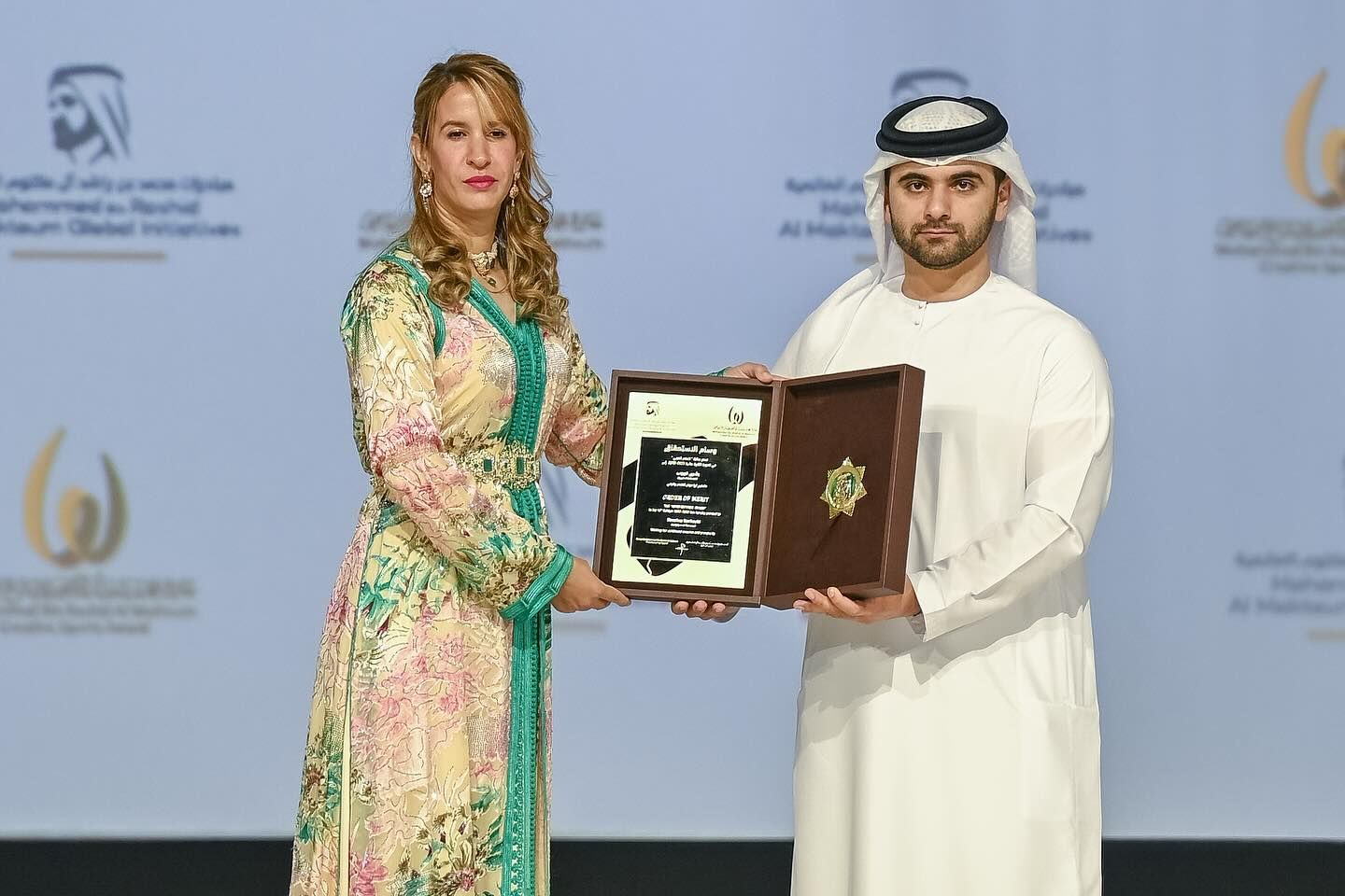 تتويج موظفة الشرطة بولاية أمن مكناس بشرى كربوبي بجائزة محمد بن راشد آل مكتوم للإبداع الرياضي