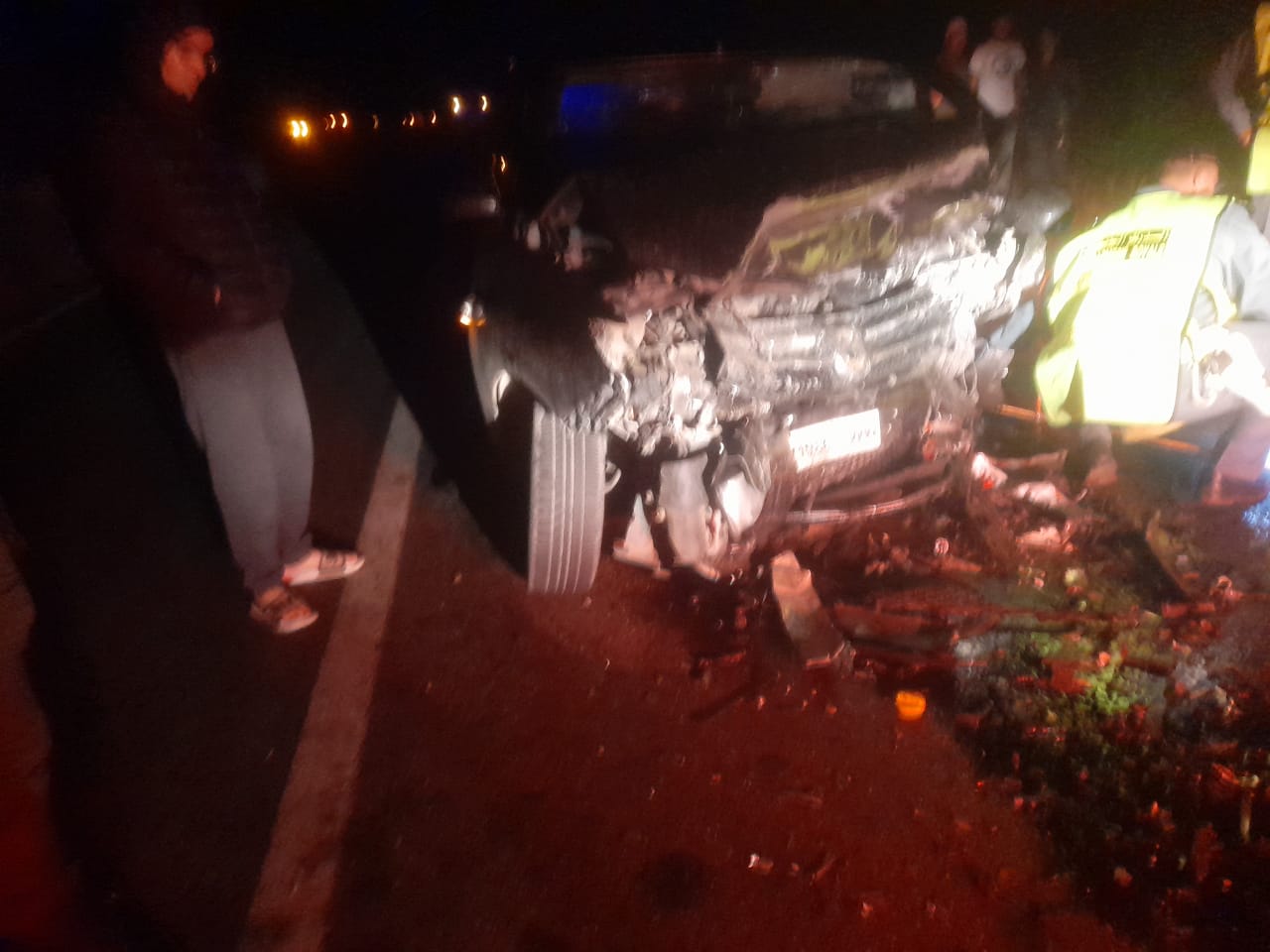 5 جريحى في حادثة سير ضواحي تاونات