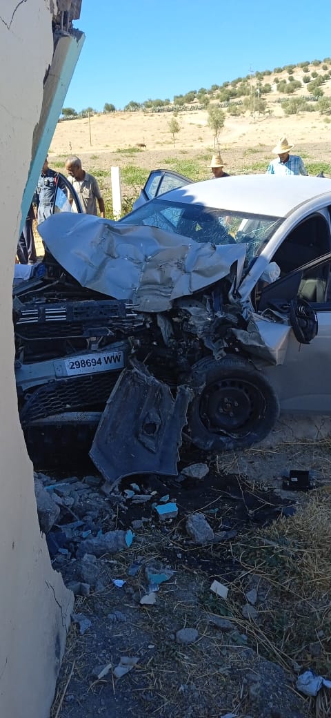 تفاصيل مصرع مريضين بالقصور الكلوي ينحدرون من قرية با محمد في حادث مروري ضواحي مولاي يعقوب