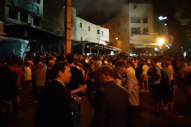 الحبس النافذ والغرامة للمتسببان في حريق قيسارية الدباغ