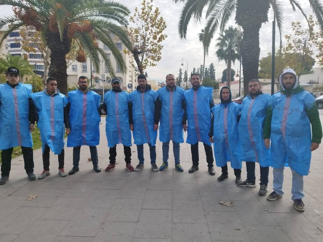 معطلو فاس يعودون للشارع احتجاجا على غلق باب الحوار معهم