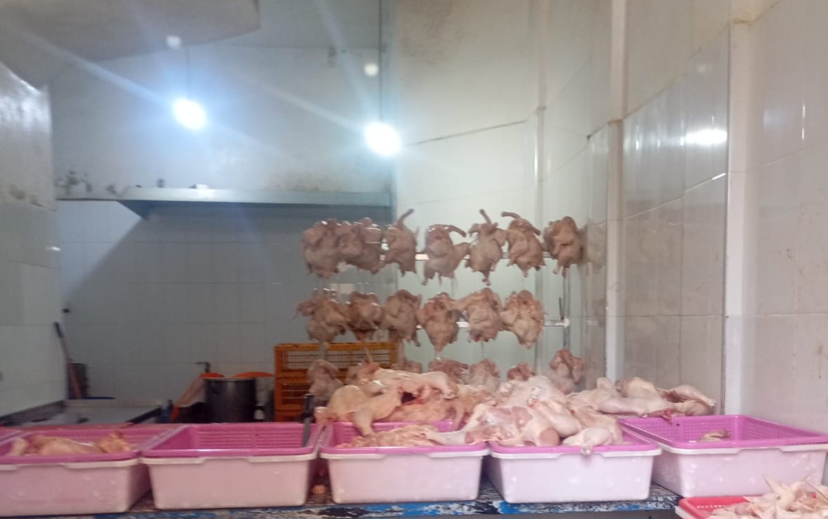 ضبط مذبح سري وحجز كميات كبيرة من الدجاج الفاسد بحي العنبرة بفاس
