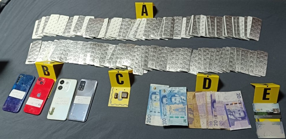 تنسيق  بين أمن القنيطرة ومكناس يطيح بشبكة للاتجار في الأقراص  المخدرة والكوكايين