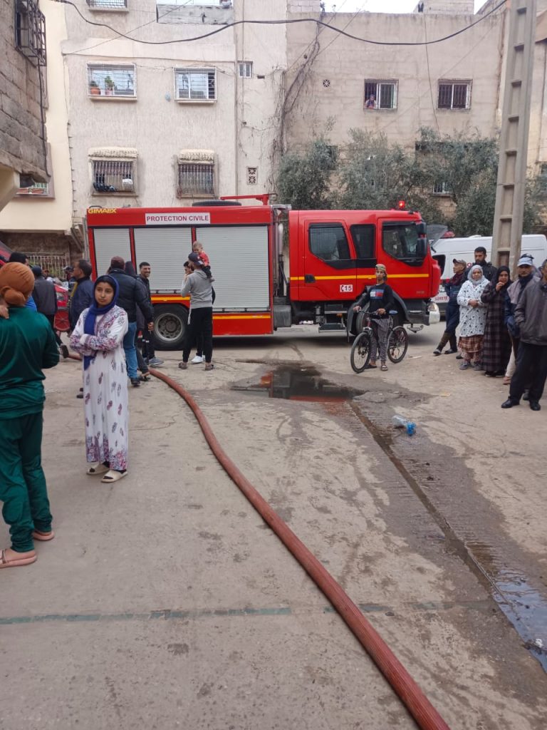 انفجار شاحن هاتف يتسبب في حريق مهول ومصرع شخص بفاس