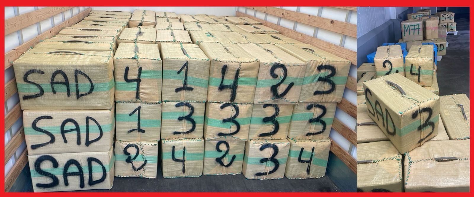 الديستي تقود أمن طنجة لإحباط تهريب أزيد من 5 أطنان من مخدر الشيرا