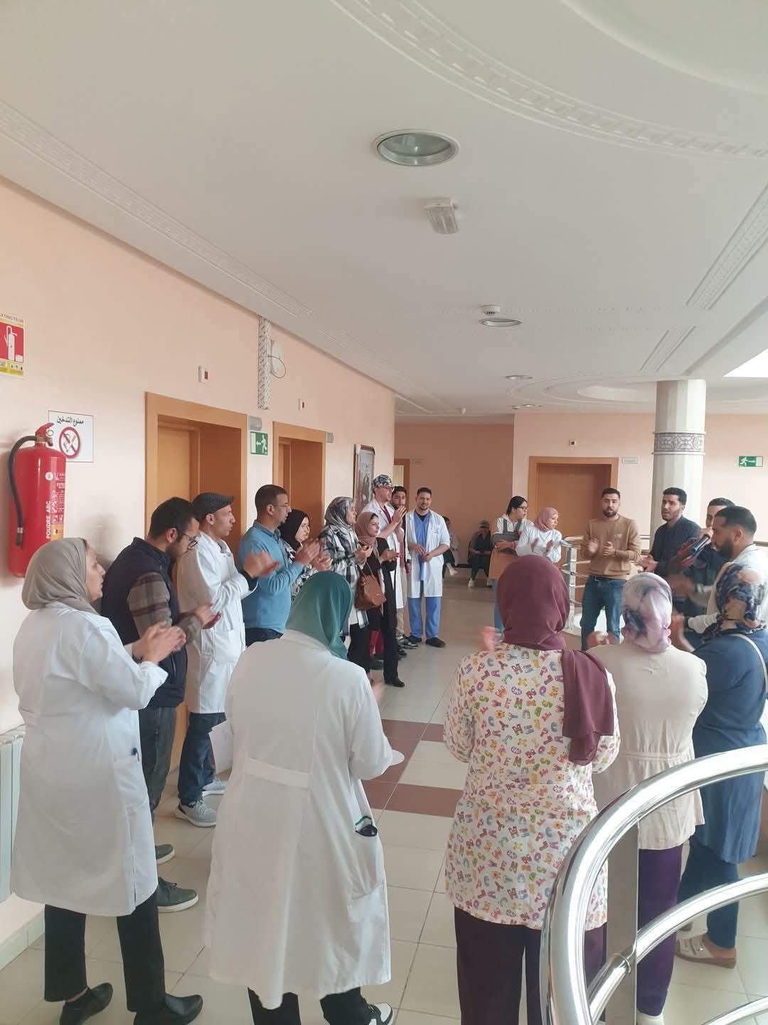 مسلسل الاحتجاجات مستمر  داخل المستشفى الإقليمي ابن باجة بتازة