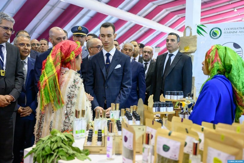 ولي العهد الأمير مولاي الحسن يترأس بمكناس افتتاح الدورة الـ 17 للملتقى الدولي للفلاحة بالمغرب