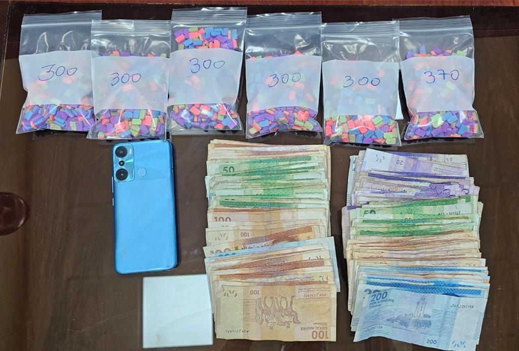 توقيف شخص بمحطة القطار فاس بحوزته  1870 قرص إكستازي
