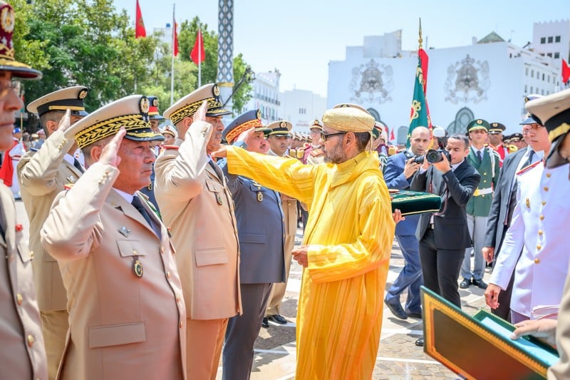 الملك محمد السادس: نساء ورجال القوات المسلحة يبذلون  تضحيات جسام في سبيل حماية الوحدة الترابية والدفاع عن حدود المملكة وأمنها القومي