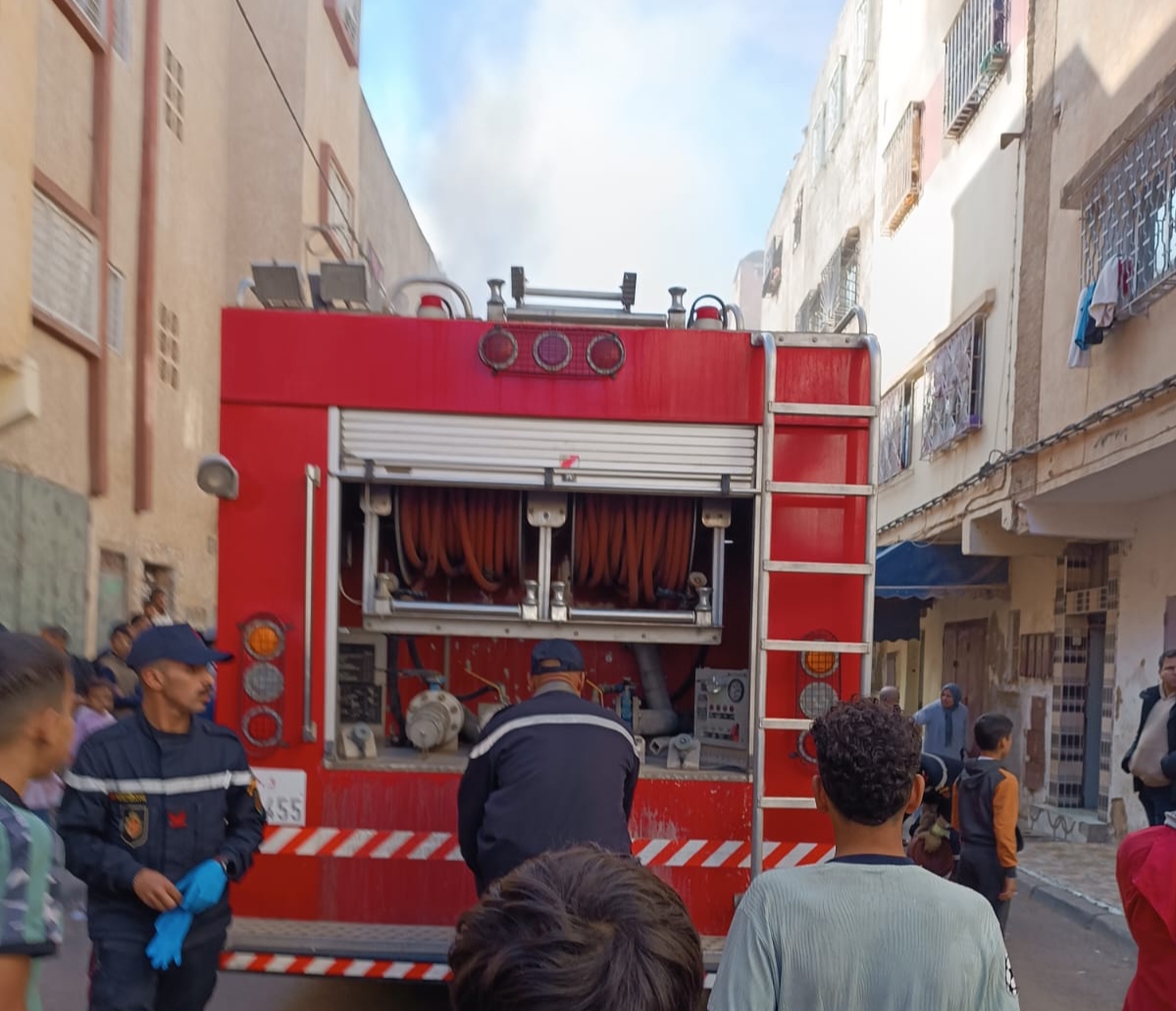 “بوطا صغيرة” تتسبب في حريق شقة بفاس